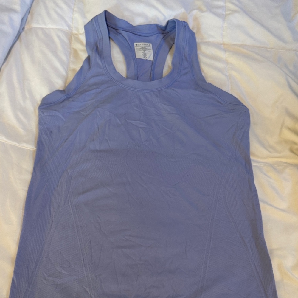 Athleta Momentum Tank, Serendipity Blue - Small - Picture 4 of 4